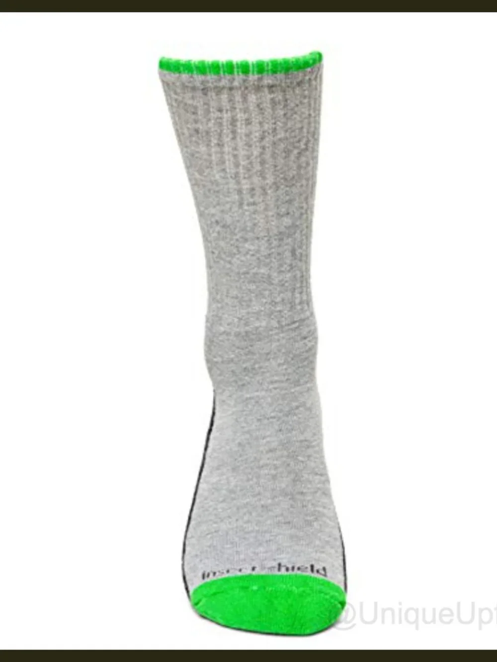 Insect Shield Sport Crew Socks Stretchy Comfortable Padding Bug Tick Protection